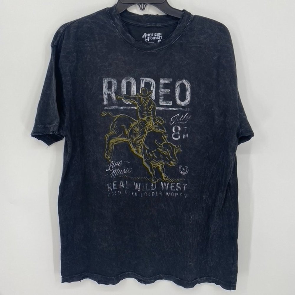 American Highway Wild West Rodeo T-Shirt